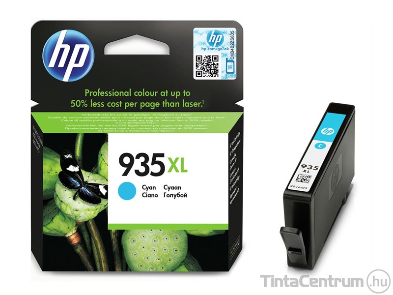 HP 935XL (C2P24AE) ciánkék eredeti tintapatron