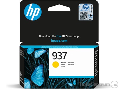 HP 937 (4S6W4NE) sárga eredeti tintapatron