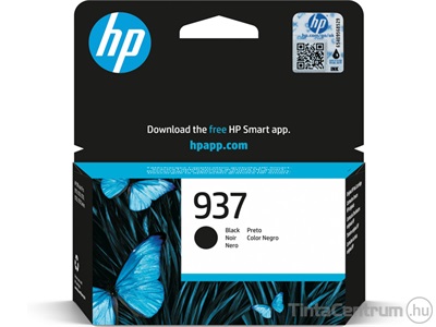 HP 937 (4S6W5NE) fekete eredeti tintapatron