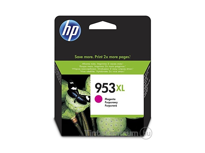 HP 953XL (F6U17AE) magenta eredeti tintapatron