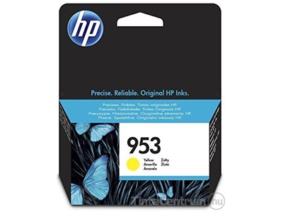 HP 953 (F6U14AE) sárga eredeti tintapatron