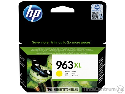 HP 963XL (3JA29AE) sárga eredeti tintapatron