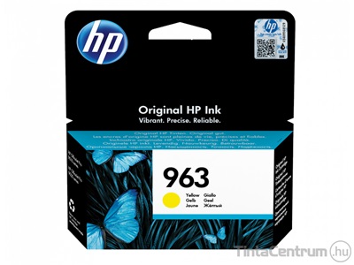 HP 963 (3JA25AE) sárga eredeti tintapatron