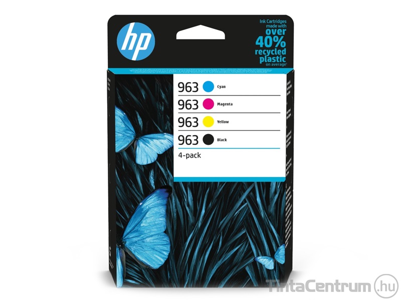 HP 963 (6ZC70AE) (BK,C,M,Y) eredeti 4db-os patron csomag