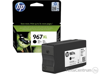 HP 967XL (3JA31AE) fekete eredeti tintapatron