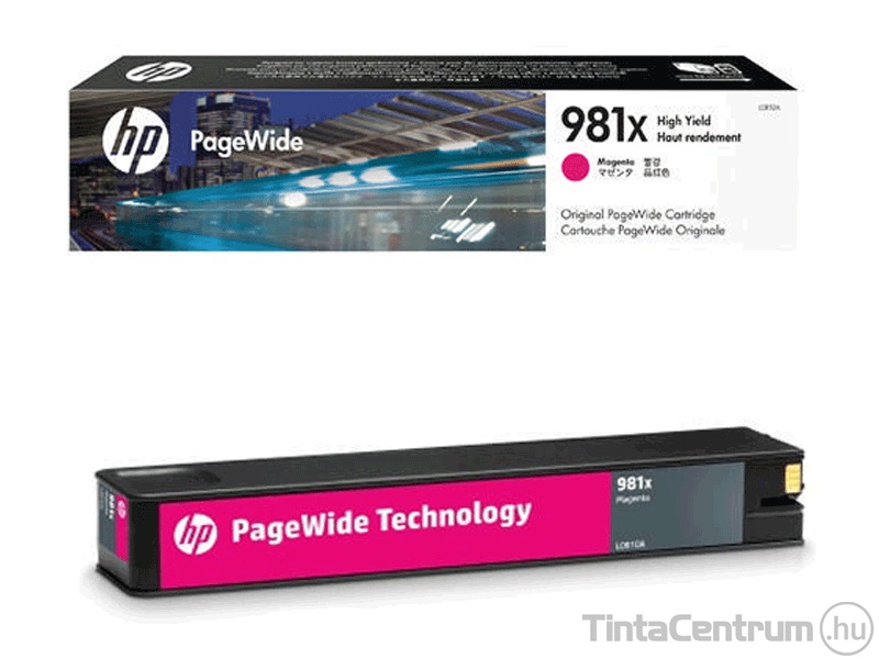 HP 981X (L0R10A) magenta eredeti tintapatron