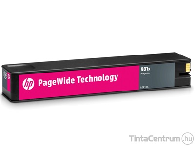 HP 981X (L0R10A) magenta eredeti tintapatron