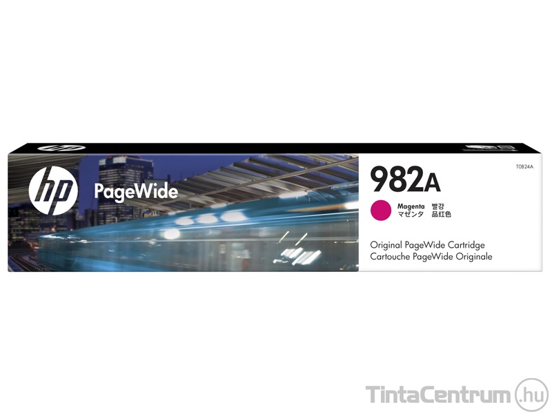 HP 982A (T0B24A) magenta eredeti tintapatron