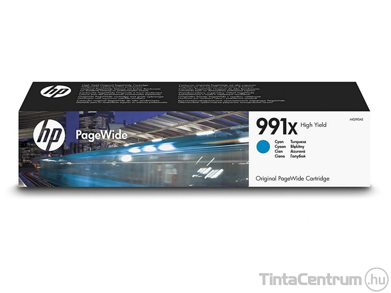 HP 991X (M0J90AE) ciánkék eredeti tintapatron