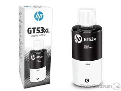 HP GT53XL (1VV21AE) fekete [6000 oldal] eredeti utántöltő tinta