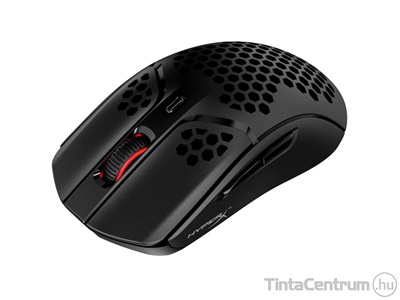 HP "HYPERX Pulsefire Haste" egér, vezeték nélküli, optikai, gamer, fekete