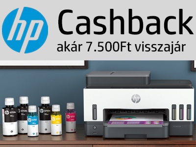 HP Smart Tank CASHBACK promóció