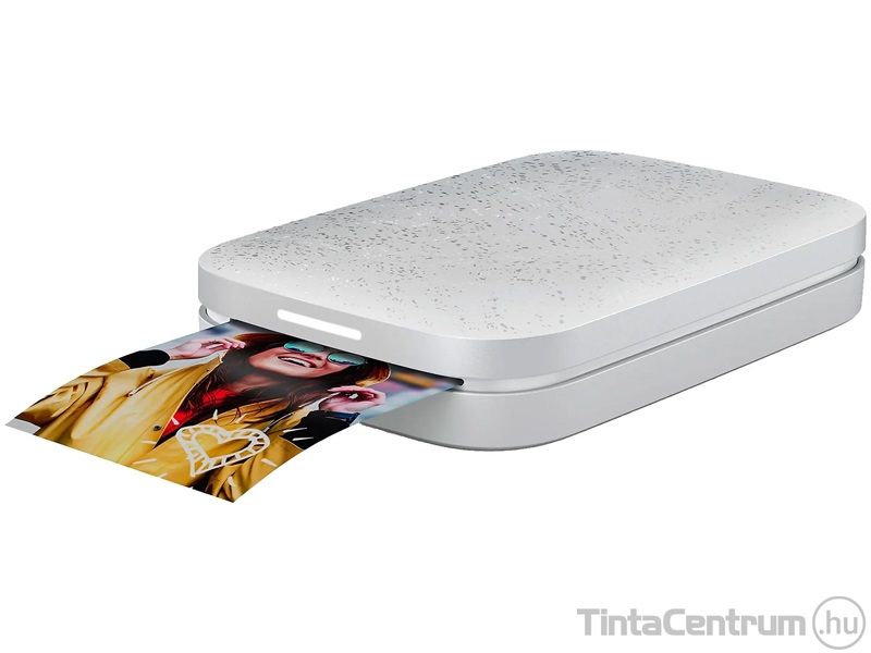 HP Sprocket hordozható fotónyomtató, 5x7,6cm (2x3 hüvelykes), fehér