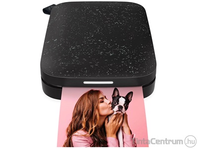 HP Sprocket hordozható fotónyomtató, 5x7,6cm (2x3 hüvelykes), fekete