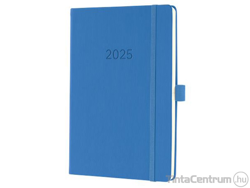 Határidőnapló, agenda, heti, A5, 148x213mm, SIGEL "Conceptum", porkék (2025 évi)