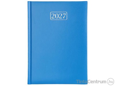Határidőnapló, agenda, napi, A5, 150x213mm, VICTORIA "Chrono", aqua (2027 évi)