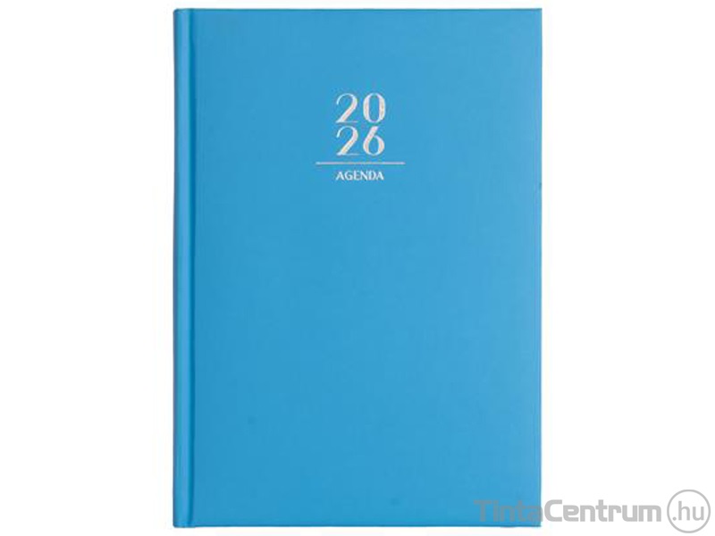 Határidőnapló, agenda, napi, A5, 150x213mm, VICTORIA "Next", aqua (2026 évi)