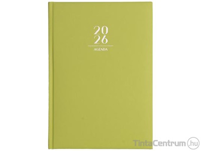 Határidőnapló, agenda, napi, A5, 150x213mm, VICTORIA "Next", világoszöld (2026 évi)