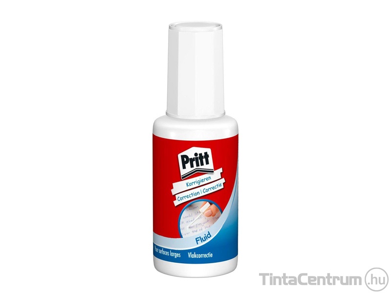 Hibajavító folyadék, oldószeres, ecsetes, 20ml, HENKEL "Pritt Fluid 1620"