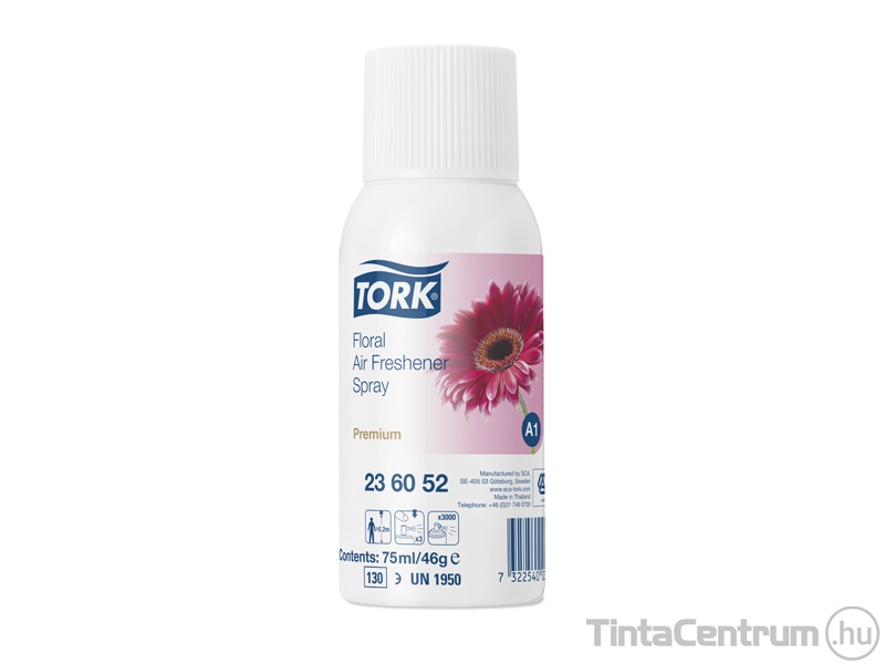 Illatosító spray, 75ml, A1 rendszer, TORK, virág