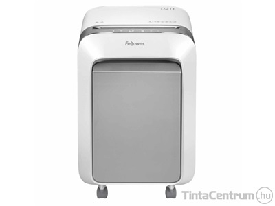 Iratmegsemmisítő, mikrokonfetti, 14lap, FELLOWES "Powershred LX211", fehér