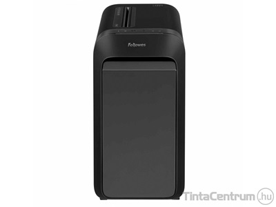 Iratmegsemmisítő, mikrokonfetti, 18lap, FELLOWES "Powershred LX221", fekete