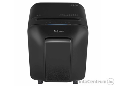 Iratmegsemmisítő, minikonfetti, 11lap, FELLOWES "Powershred® LX200"