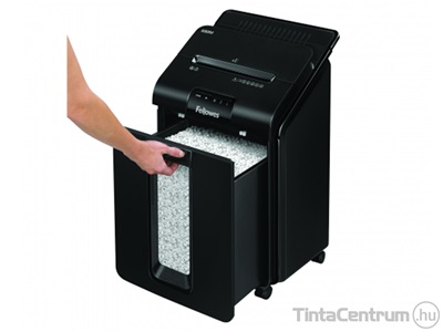 Iratmegsemmisítő, minikonfetti, 90lap, FELLOWES "AutoMax™ 100M"