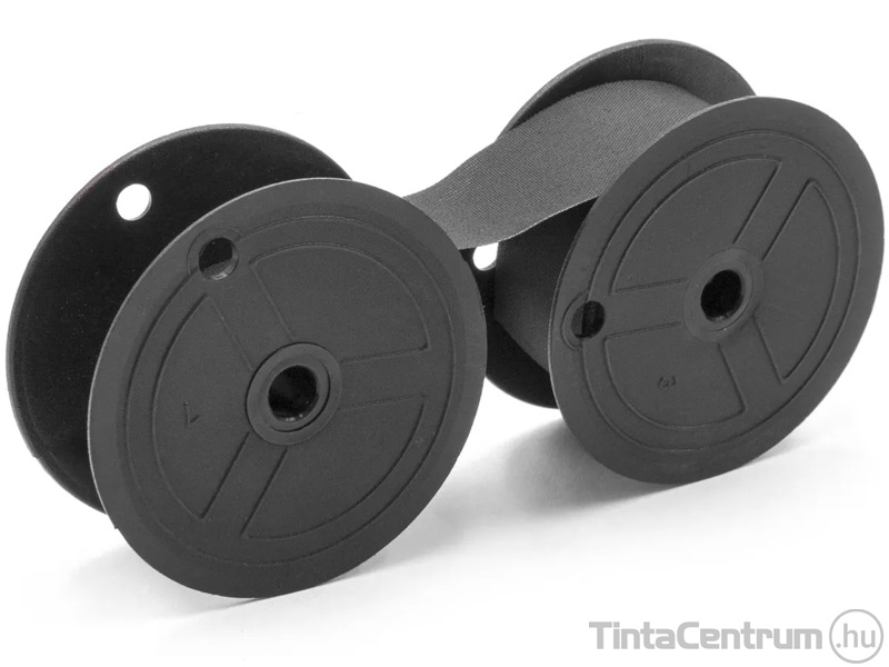 Írógép festékszalag 13mm nylon (Gr.51) fekete 2 orsós