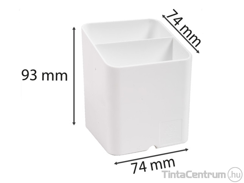 Írószertartó, mágneses, EXACOMPTA, "Pen-Cube", fehér