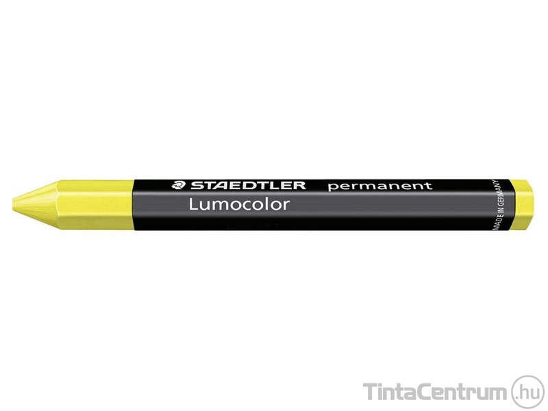 Jelölőkréta, STAEDTLER "Lumocolor", sárga