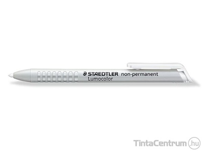 Jelölőkréta adagoló, mindenre író, lemosható (omnichrom), STAEDTLER "Lumocolor 768", fehér