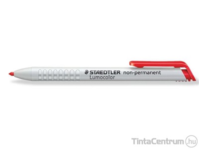 Jelölőkréta adagoló, mindenre író, lemosható (omnichrom), STAEDTLER "Lumocolor 768", piros