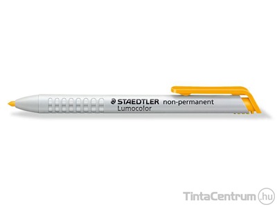 Jelölőkréta adagoló, mindenre író, lemosható (omnichrom), STAEDTLER "Lumocolor 768", sárga