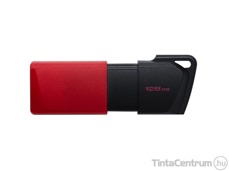 KINGSTON pendrive, 128GB, USB 3.2 Gen 1, "DT Exodia M", fekete-piros