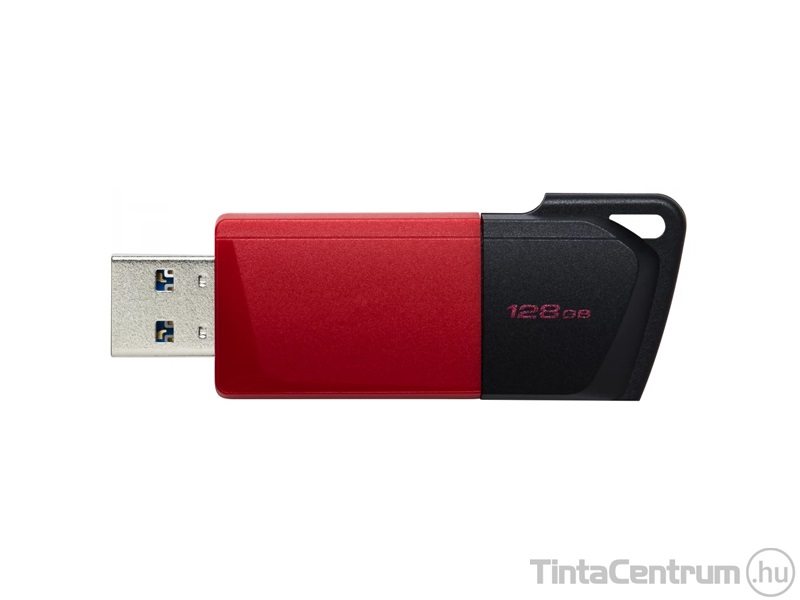 KINGSTON pendrive, 128GB, USB 3.2 Gen 1, "DT Exodia M", fekete-piros