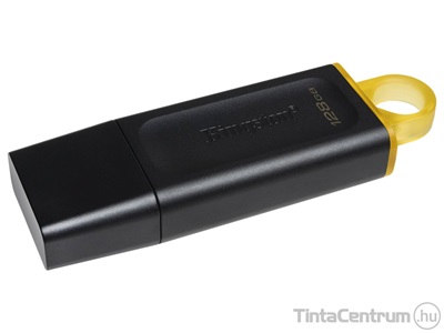 KINGSTON pendrive, 128GB, USB 3.2 Gen 1, "DT Exodia", fekete-sárga