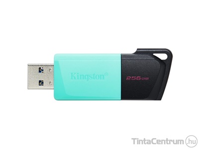 KINGSTON pendrive, 256GB, USB 3.2 Gen 1 "DT Exodia M", fekete-kékeszöld