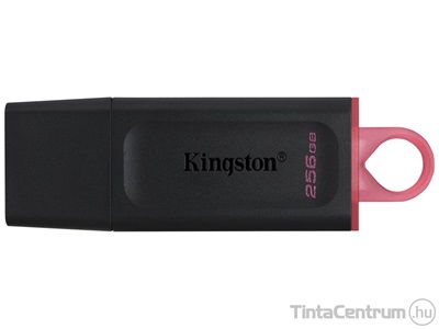 KINGSTON pendrive, 256GB, USB 3.2 Gen 1, "DT Exodia", fekete-piros