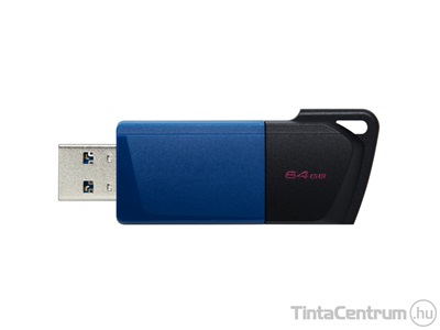 KINGSTON pendrive, 64GB, USB 3.2 Gen 1, "Exodia", fekete-kék