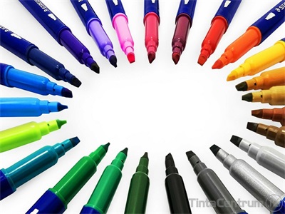 Kalligrafikus marker készlet, 2,0/3,5mm, kétvégű, STAEDTLER "Calligraph Duo", 24 különböző szín