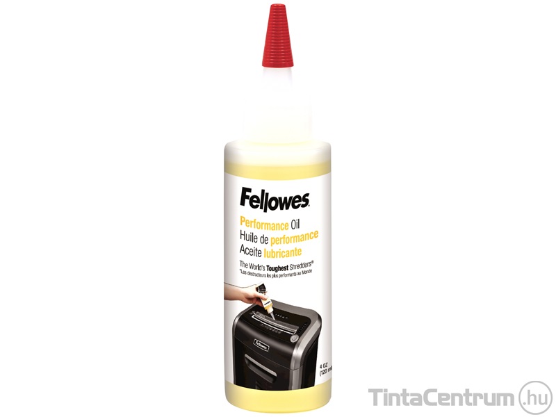 Karbantartó olaj iratmegsemmisítőhöz, 120ml, FELLOWES