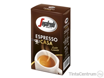 Kávé, pörkölt, őrölt, vákuumos csomagolásban, 250g, SEGAFREDO "Espresso Casa"