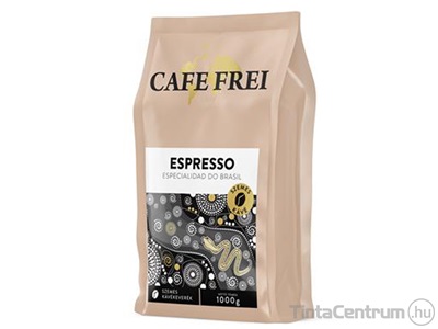 Kávé, pörkölt, szemes, 1000g, CAFE FREI "Espresso Especialidad do Brasil", pekándiós