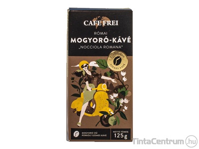 Kávé, pörkölt, szemes, 125g, CAFE FREI "Római mogyoró"