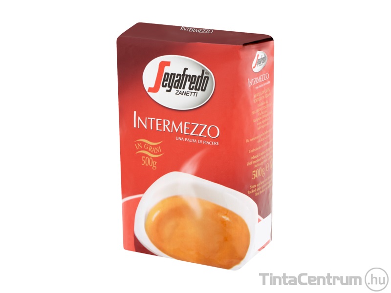 Kávé, pörkölt, szemes, 500g, SEGAFREDO "Intermezzo"