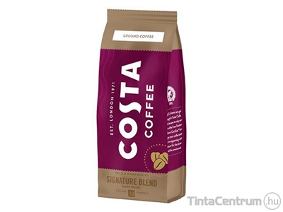 Kávé, sötét pörkölésű, őrölt, 200g, COSTA "Signature Blend"