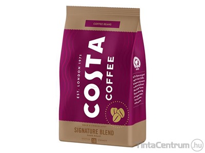 Kávé, sötét pörkölésű, szemes, 500g, COSTA "Signature Blend"