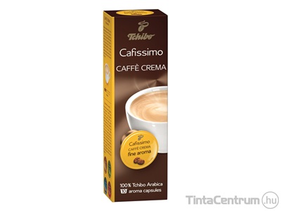 Kávékapszula, 10db, TCHIBO "Cafissimo Caffé Crema Rich"