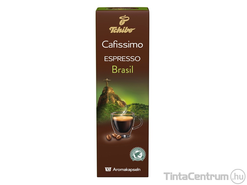 Kávékapszula, 10db, TCHIBO "Cafissimo Espresso Brasil"